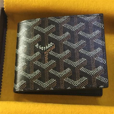 goyard mens bifold wallet price|authentic goyard wallet.